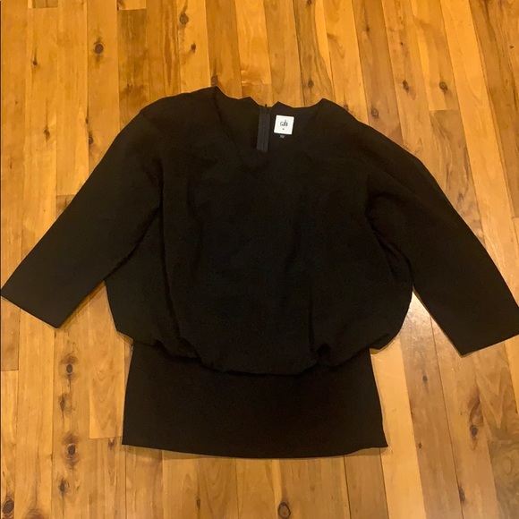 Like New CAbi Black Indulgence Top - Picture 2 of 5